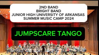 JUMPSCARE TANGO Roshanne Etezady 2nd Band Jr High University of Arkansas Summer Music Camp 2024 [upl. by Alolomo]