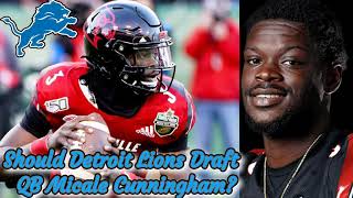 Should Detroit Lions Draft QB Malik Cunningham 2022 NFL Draft Sleeper Prospect [upl. by Niwrad]