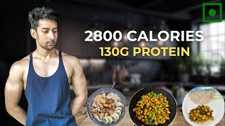 Vegetarian Full Day Of Eating 2800 Calories On a Lean Bulk  130g Protein [upl. by Pump]