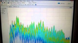 53 Real Time Spectrum Analysis of low frequency  audio signals [upl. by Terag]