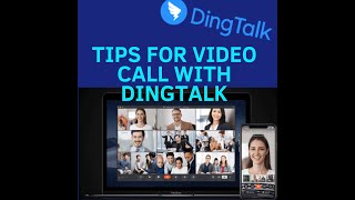 DINGTALK VIDEO CONFERENCE  TUTORIAL AND STEPS [upl. by Chicoine356]