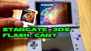 3DS Stargate Flash Cart setup and review [upl. by Acinorrev867]