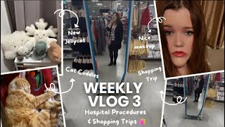 Weekly Vlog 3  Hospital Prodecures amp Shopping Trip weeklyvlog vlogs vlog shopping fypシ゚ fyp [upl. by Nimref451]