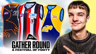 RANKING EVERY AFL GATHER ROUND GUERNSEY 2024 [upl. by Adiaroz]