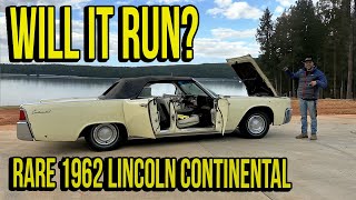 Forgotten 1962 Lincoln Continental  WILL IT RUN AND DRIVE Part 4 [upl. by Osbourn]