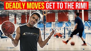 How to Top 5 Basketball Moves to GET TO THE RIM [upl. by Eitac]