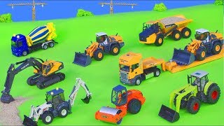 Différents véhicules de chantier pour enfants [upl. by Rotsen66]