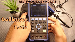 Best Oscilloscope under 15000 OWON HDS242  Review  Beginners Guide to use an Oscilloscope [upl. by Damahom]