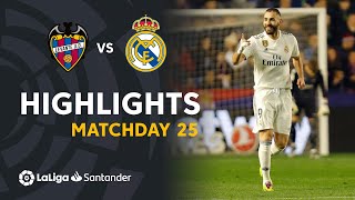 Highlights Levante UD vs Real Madrid 12 [upl. by Madonia]