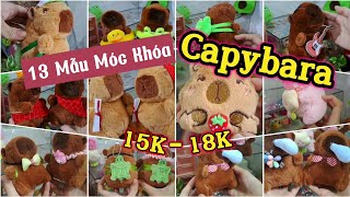 13 mẫu móc khóa Capybara siêu dễ thương [upl. by Bridwell]