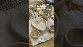 핸드빌딩 클래스 후기💗  pottery handbuilding class vlog  pottery potterymaking 도예 도자기공방 그릇공방플로썸 [upl. by Kcirrag]