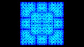 The Art of Cellular Automata Exploring the Fredkin Replicator Heatmap  1px grid [upl. by Arne]