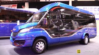 2020 Iveco Daily Tourys 19 Seat Passenger Van  Exterior Interior Walkaround [upl. by Mosera]