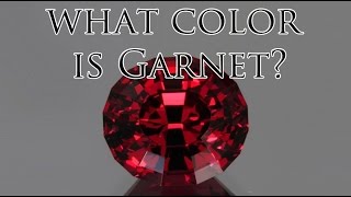 What Color Is Garnet [upl. by Cannell266]