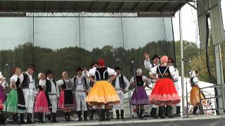 Svojina  folklorny subor   tanec quotVerbunk Zaluzicequot  dance from east part of Slovakia [upl. by Vaclav]