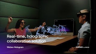 Webex Hologram  The latest innovation in video conferencing [upl. by Jordanson]