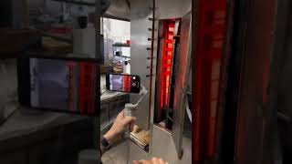 Automatic Kebab Machine kebab bbq grill chef food kitchen cooking yemektarifleri [upl. by Anitnatsnoc]