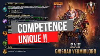 Des bombes en poisons   FUSION de NOEL  GNISHAK VERMINLORD  Raid Shadow Legends FR [upl. by Bonilla]