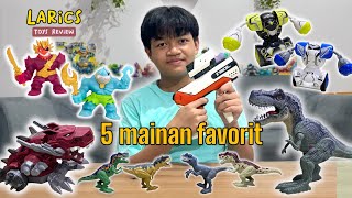 5 MAINAN FAVORIT LARICS TOYS REVIEW 😱😱😱 LaricsToys [upl. by Shawnee]