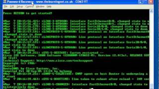 Cisco IOS Password Recovery Procedure  2800 SERIES ROUTER [upl. by Eniamat]