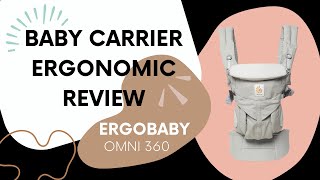 Ergobaby  Baby Carrier Ergonomic Review [upl. by Erdnaed]