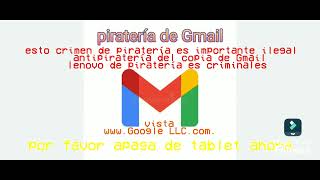 pantallas piratería de Gmail [upl. by Aloeda]