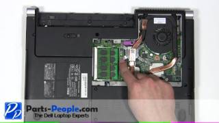 Dell XPS M1530  CPU Heat Sink Replacement  HowToTutorial [upl. by Thanos]