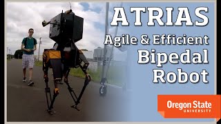 ATRIAS An Agile and Efficient Bipedal Robot [upl. by Nahguav]