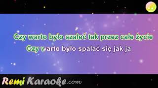 ONA  Kiedy powiem sobie dosc karaoke  RemiKaraokecom [upl. by Daraj]