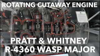 Pratt amp Whitney R4360 Wasp Major [upl. by Oiramaj]