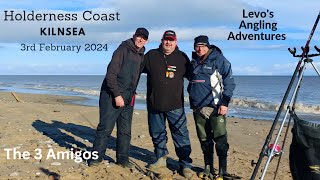 Sea Fishing UK 2024  Kilnsea Beach Fishing with the Holderness Cod Father [upl. by Sicard566]