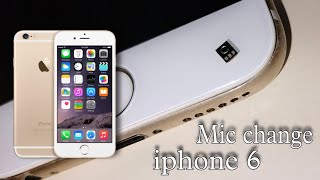 iphone 6  Iphone 6 Mic change  mic change  all mobile repairing  star mobile point [upl. by Egduj]