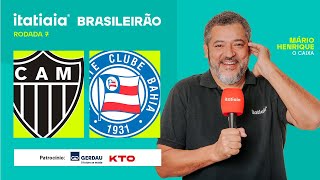 ATLÉTICO X BAHIA AO VIVO NA ITATIAIA  REACT DO BRASILEIRÃO 2024 [upl. by Adin116]