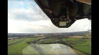 Thrilling Aerotow behind DH Chipmunk and glider aerobatics full display MDM1 Fox over RAF Cosford [upl. by Haswell]