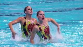 Brazilian synchronized swimmers determined to rise in Olympics [upl. by Akenat]