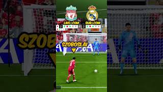 Liverpool vs Real Madrid l Champions League Penalty Challange footballshorts cute [upl. by Alphonse]