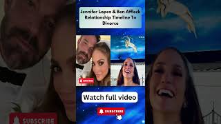 Jennifer Lopez amp Ben Affleck Relationship Timeline To Divorce Part 6 [upl. by Keel]