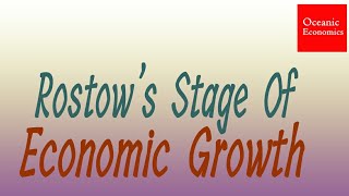 Rostows Stage Of Economic Growthin hindi [upl. by Arries587]