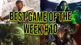 Best Game of the Week 10 Aragorn vs The Rani vs Zada vs The Mycotyrant playEDH discord low [upl. by Eolcin]