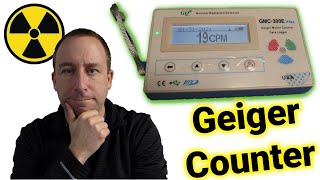 GQ GMC300 Geiger Counter Overview and Demo [upl. by Hadik981]