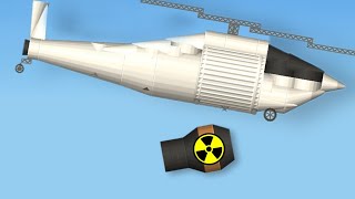 Atomic Bomb in SpaceFlight Simulator  Helicopter Missile Launcher [upl. by Enilatan]