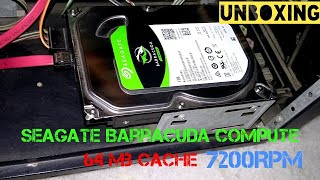 Seagate Barracuda Compute 35inch Desktop Hard Drive Unboxing 2017  Hard Disk [upl. by Burwell799]