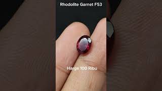 Rhodolite Garnet Kode F53 batuakik rhodolitegarnet gemstone gems [upl. by Sheng244]