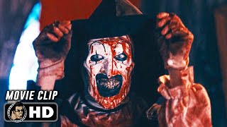 TERRIFIER 2  Art VS Sienna Part One 2022 Movie CLIP HD [upl. by Ramu713]