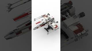 Lego 10240 Red Five Xwing Starfighter shorts lego music rock travel lyrics tdbricks starwar [upl. by Siuraj]