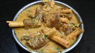 பாய் வீட்டு ஆட்டுக்கால் பாயா  Aatu kaal Paya  Mutton Paya Recipe in Tamil  Goat Leg curry soup [upl. by Wack]