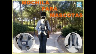 COMO HACER MOCHILA EN JEANS PARA TRANSPORTAR TU MASCOTA Patrones basicos Tutorial completo [upl. by Yarehs]