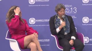 Womens Forum Global Meeting 2013  More women leaders in the workplace How can CEOs lean in [upl. by Aiza]