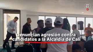 Denuncian agresión contra candidatos a la Alcaldía de Cali  El Espectador [upl. by Melisande]