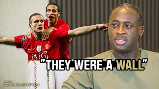 Yaya Toure On His BATTLES With Vidic amp Ferdinand [upl. by Maribelle1]